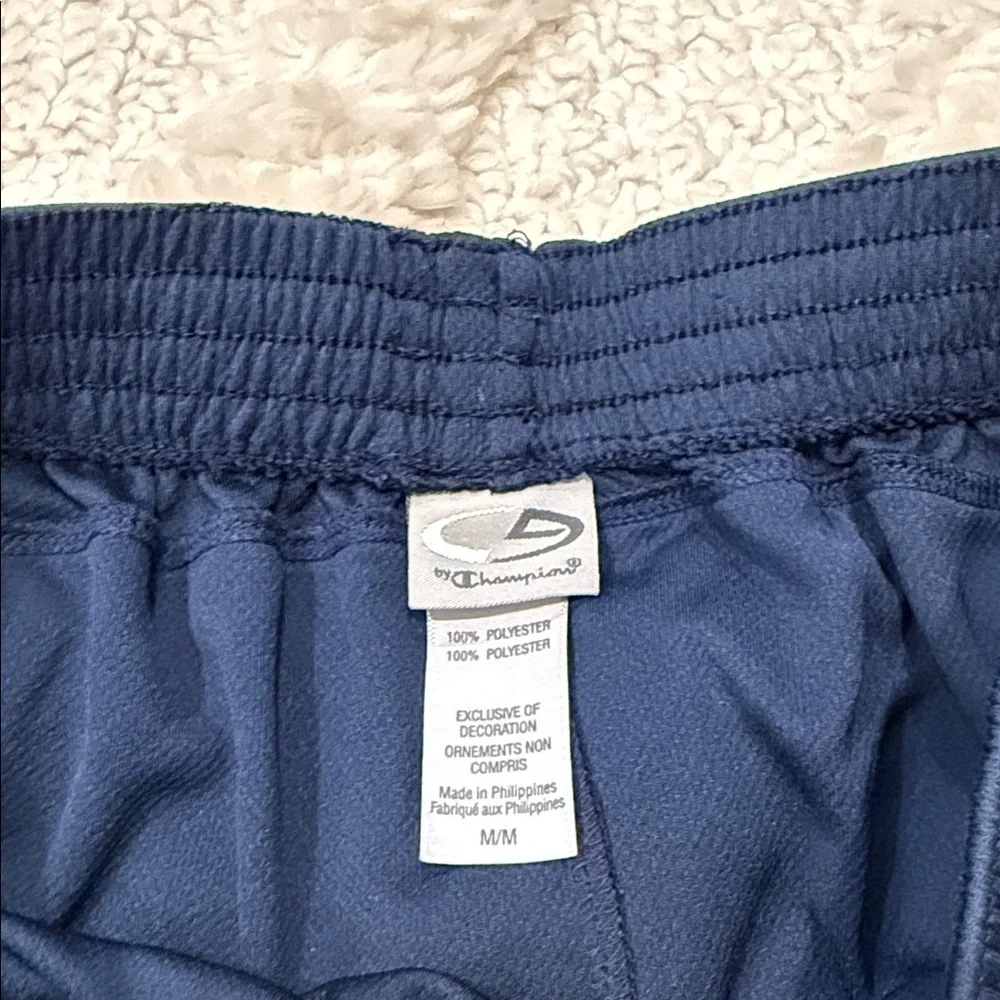 Champion Navy and White Athletic Shorts